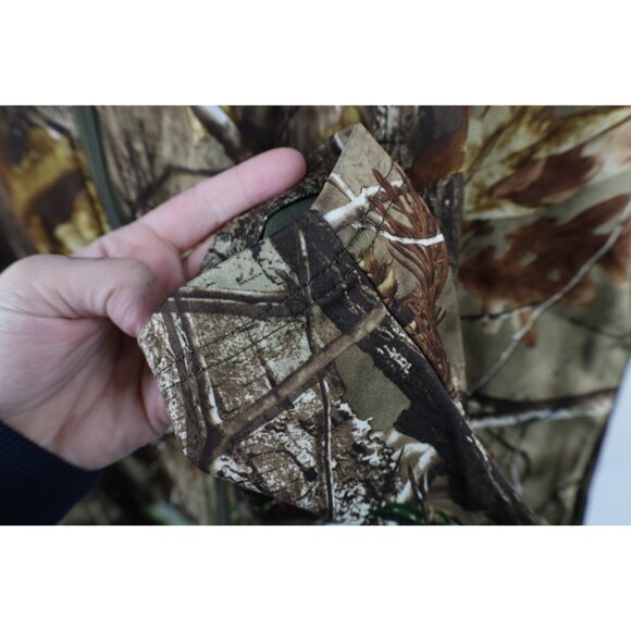 Vintage Scentlok Mens Size 2XL XXL Realtree Camouflage Hunting Full Zip Jacket - Picture 5 of 14